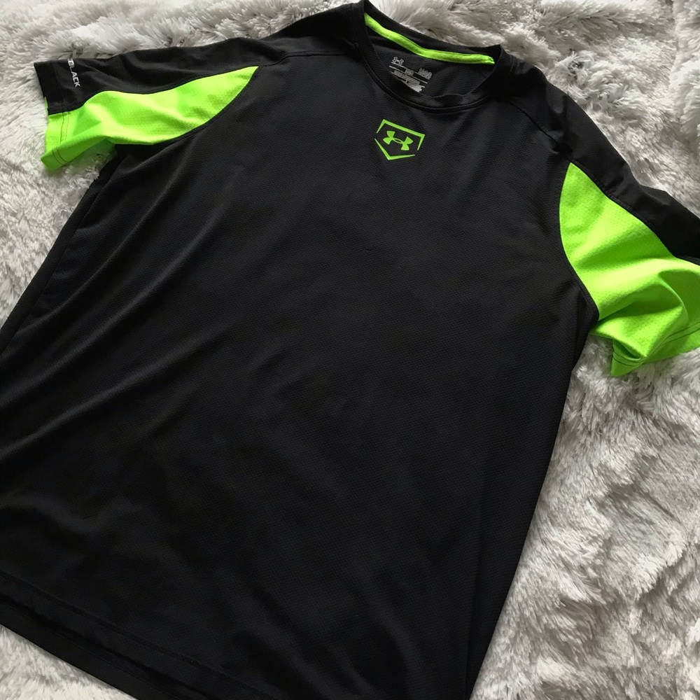 Under Armour Heat Gear Cold Black T-Shirt
